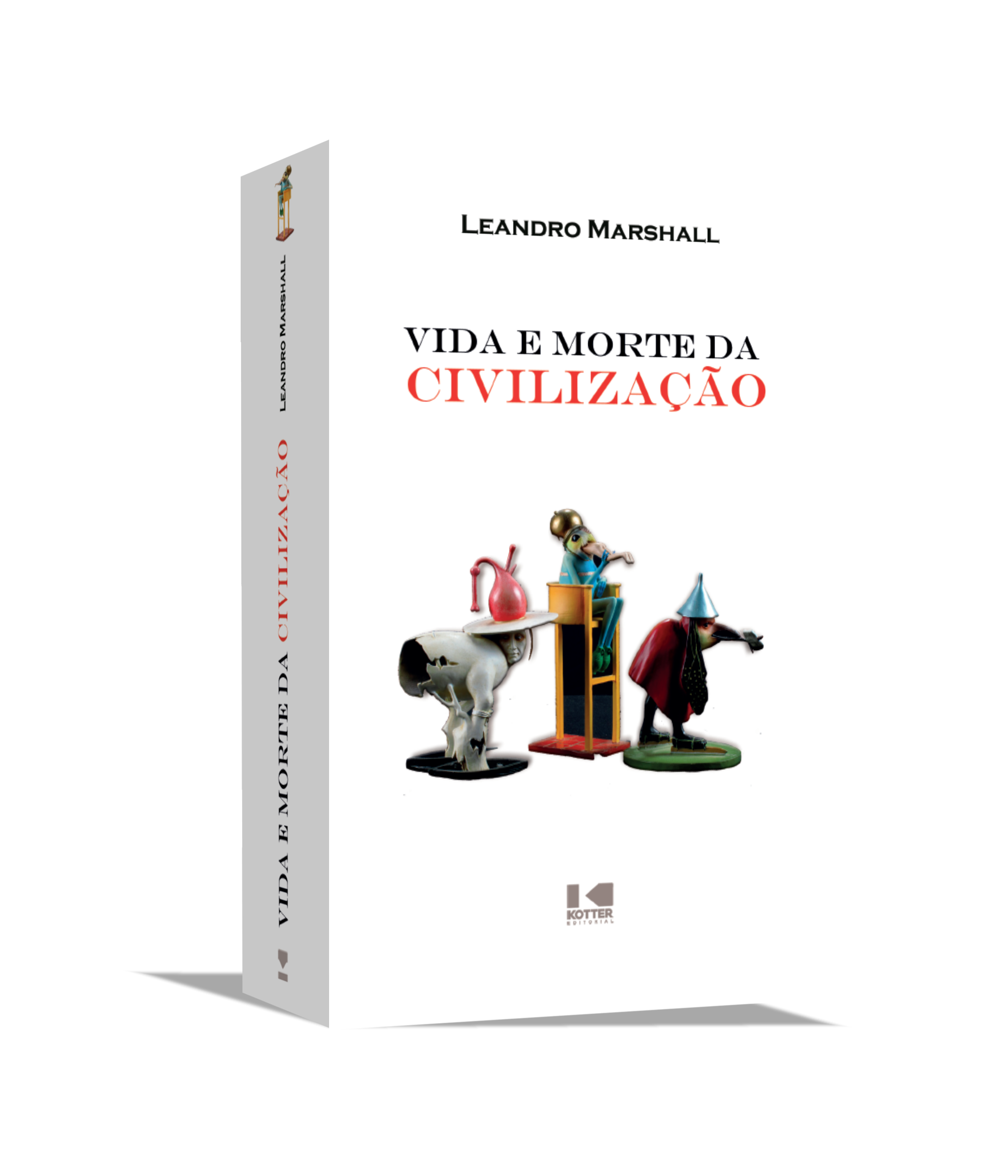 capa 3d Vida e morte da civilização