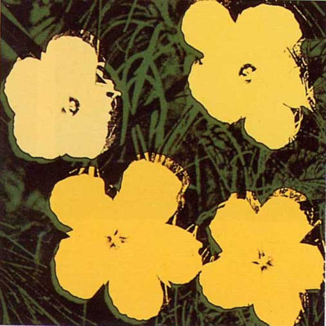 Andy Warhol - Flowers- 1970