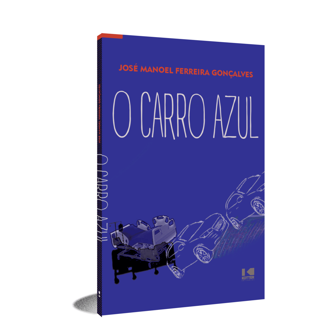 O carro azul